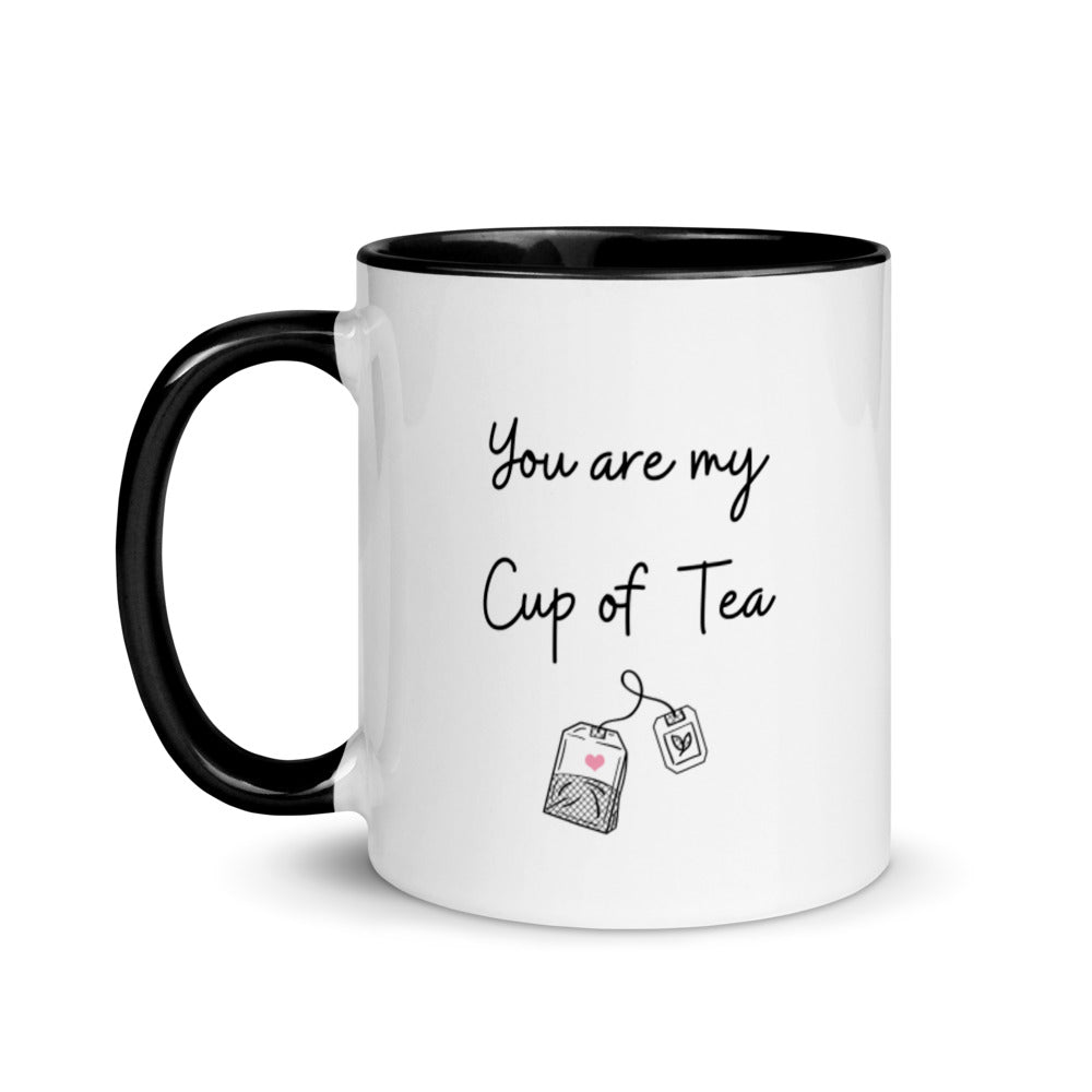 You're My Cup Of Tea Mug, Gift For Tea Lovers, Friends, Employees, Birthday Present, Tea Lover Mug, funny Tea Gift, Gifts for Him, Gifts For Her, Boyfriend, Girlfriend Gift, Two Tone Funny Mug, Coffee Mug