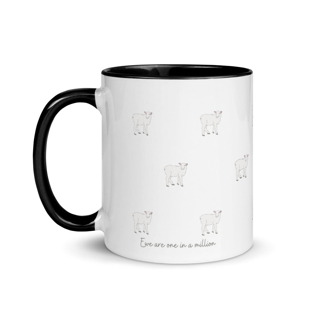 Easter / Mothers Day Gift - Mug With Sweet Sheep Pun Message