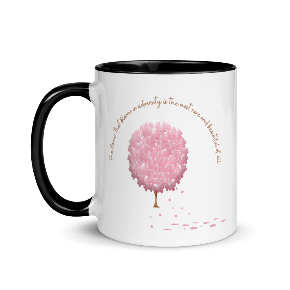Gift For Her - Personalised Mug With Lovely Blossom Quote