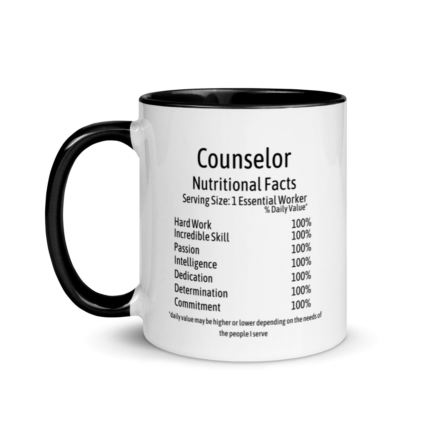 Counselor Mug with Color Inside