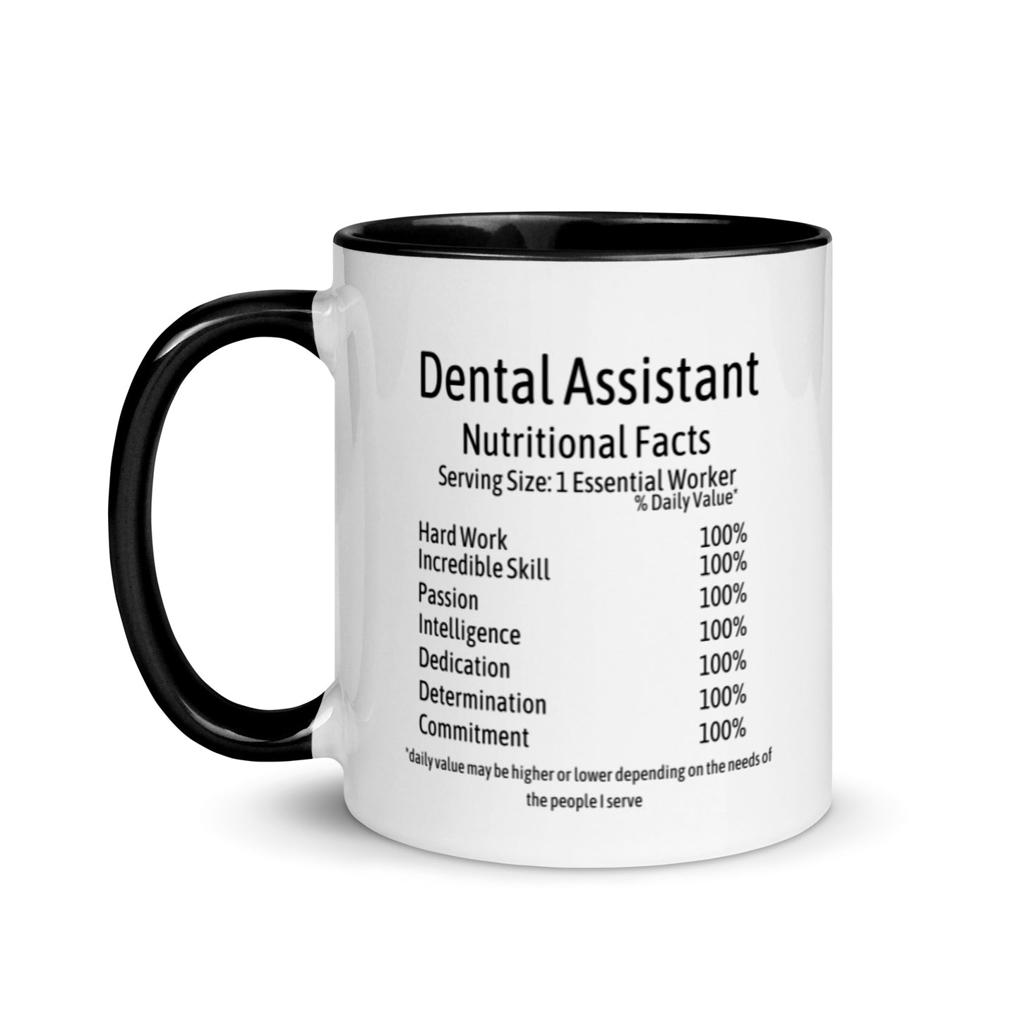 Dental Assistant Mug with Color Inside