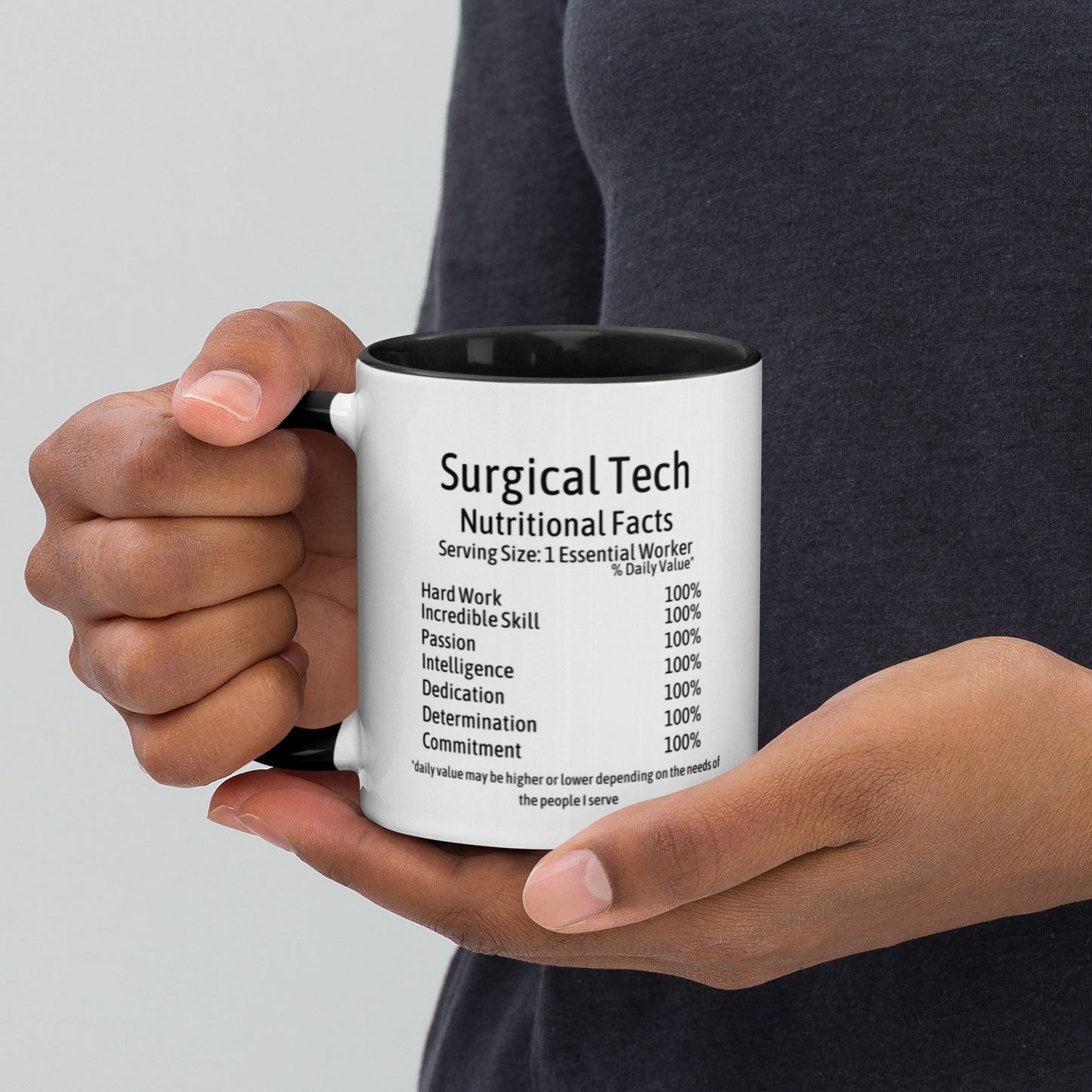 Surgical Technician Mug with Color Inside