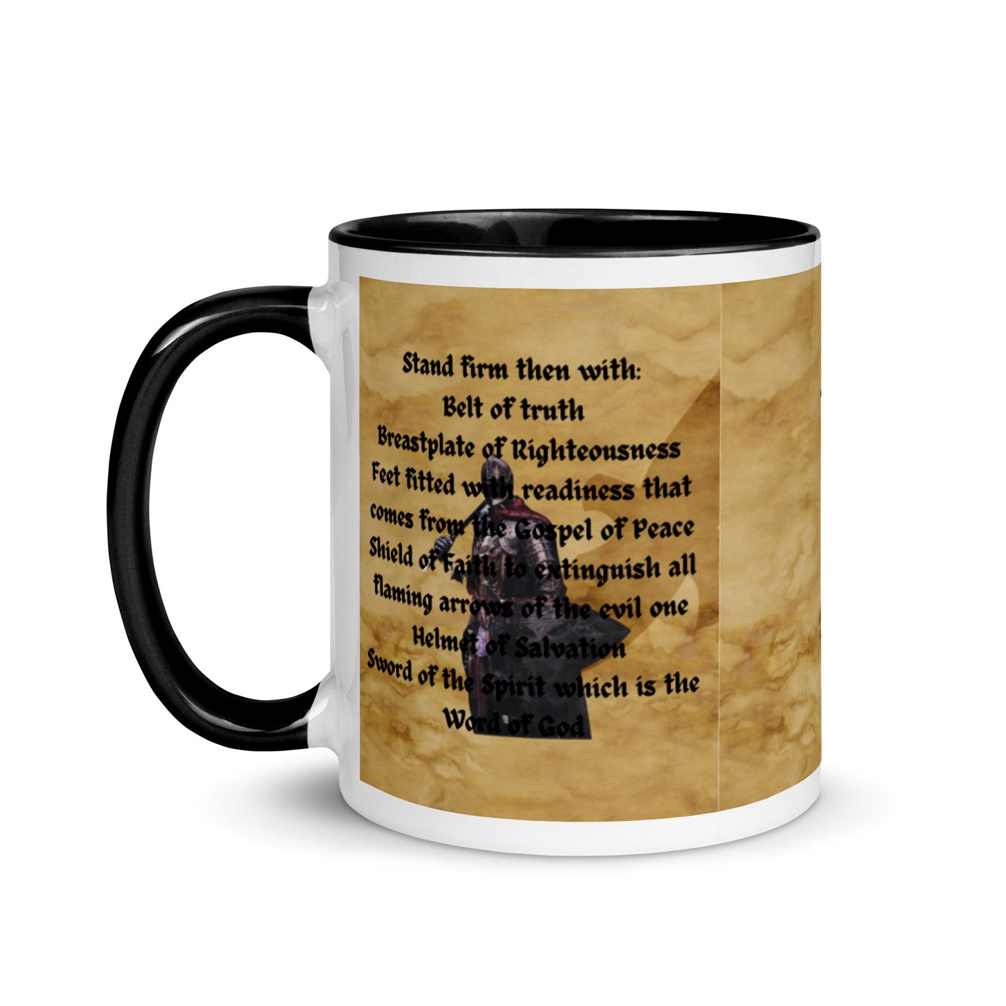Ephesians 6:11-17 Mug with Color Inside, Put On The Full Armour