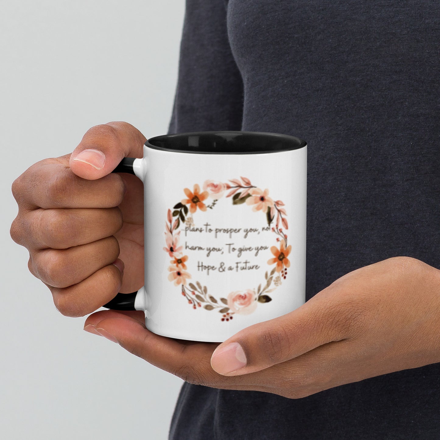 Jeremiah 29:11 Mug With Color Inside, For I Know The Plans I Have For You
