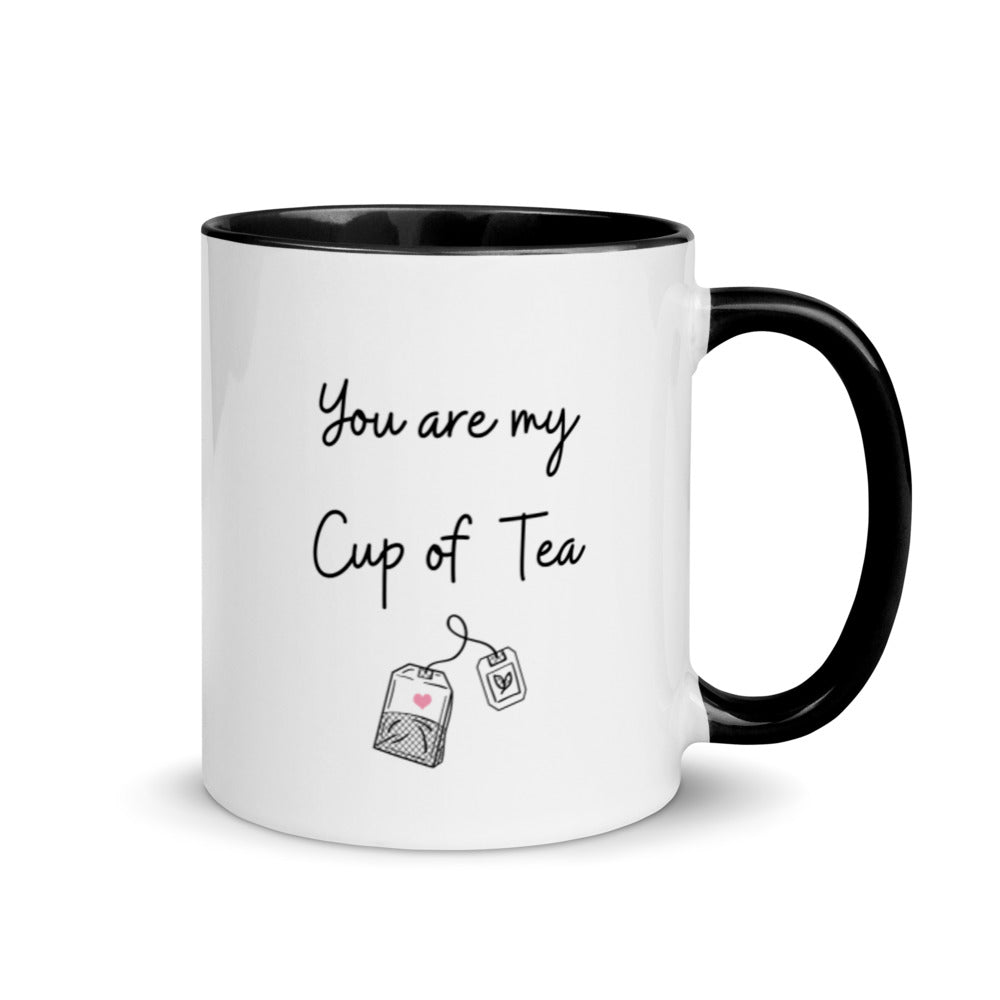 You're My Cup Of Tea Mug, Gift For Tea Lovers, Friends, Employees, Birthday Present, Tea Lover Mug, funny Tea Gift, Gifts for Him, Gifts For Her, Boyfriend, Girlfriend Gift, Two Tone Funny Mug, Coffee Mug