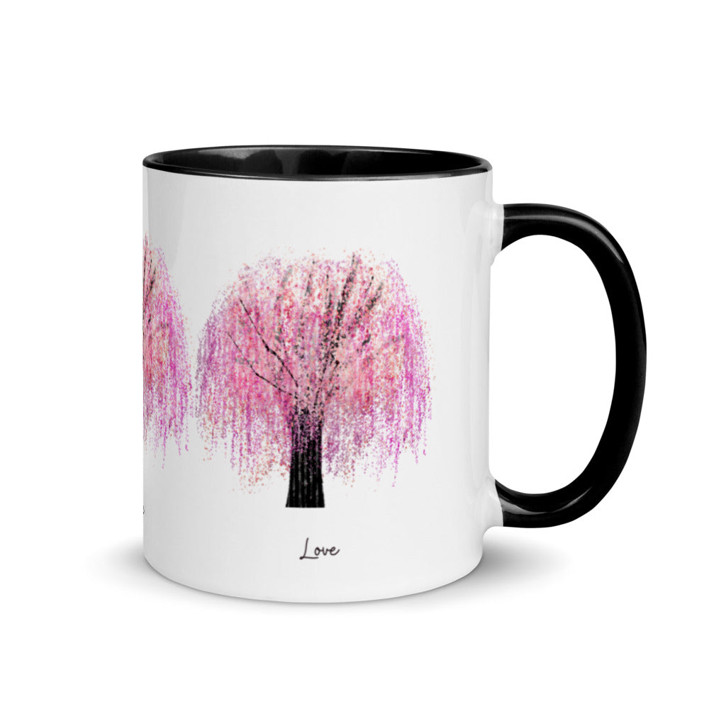 Cherry Blossom Gift - Faith Hope Love Mug