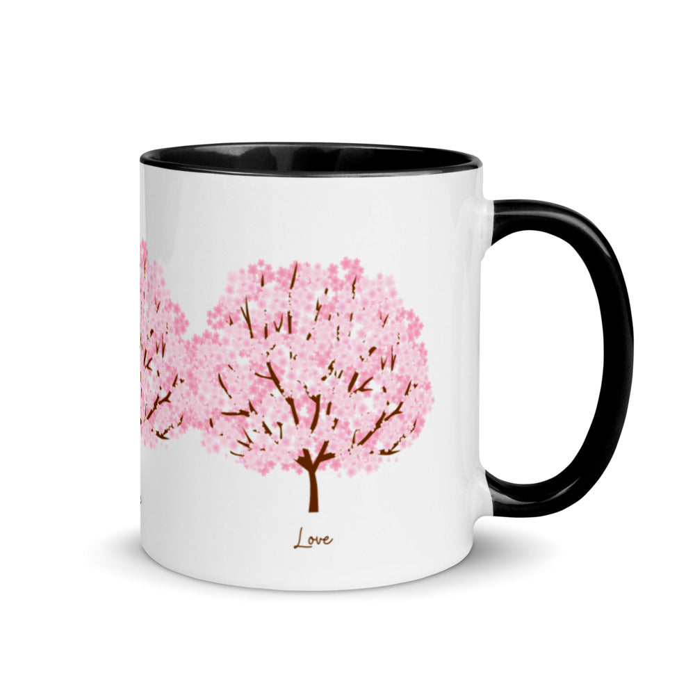 Cherry Blossom Gift - Faith Hope Love Mug