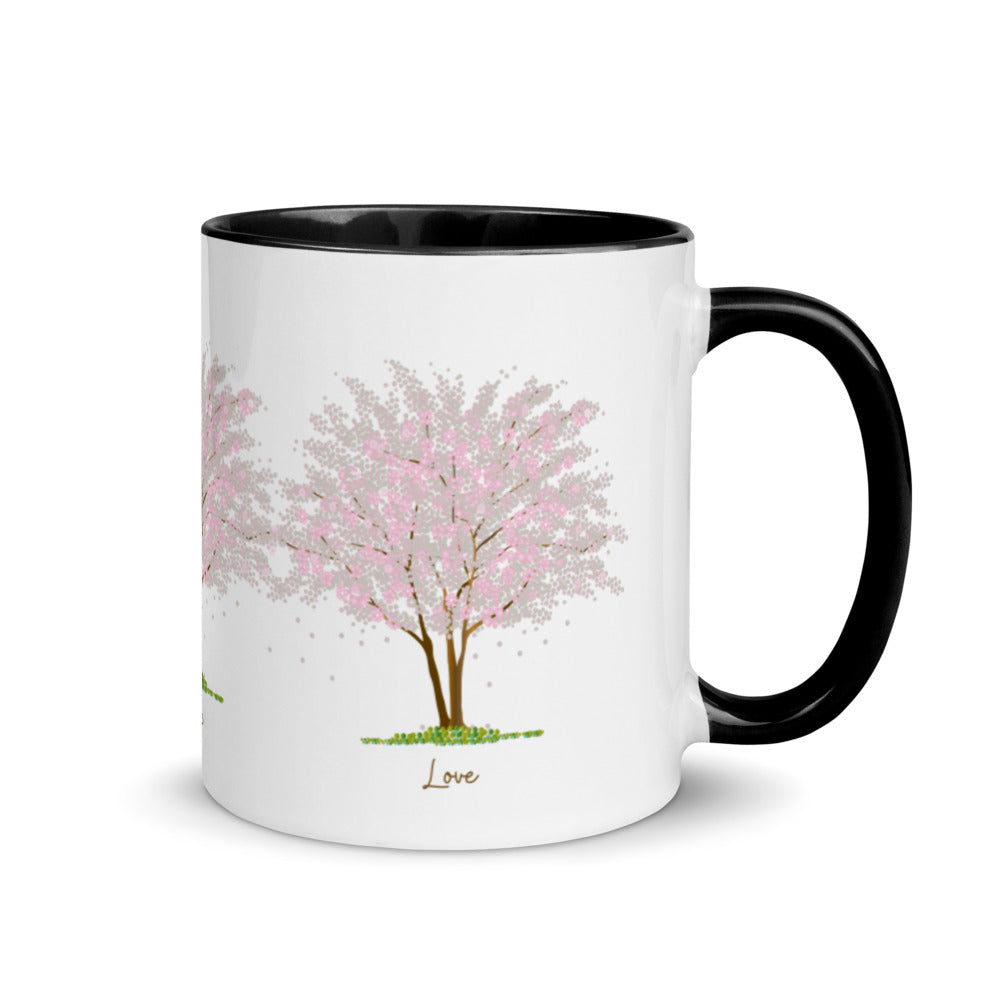 Cherry Blossom Gift - Faith Hope Love Mug