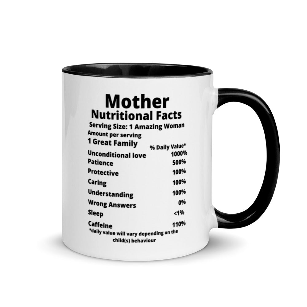 Mother Gift - Mother Mug With Nutritional Facts