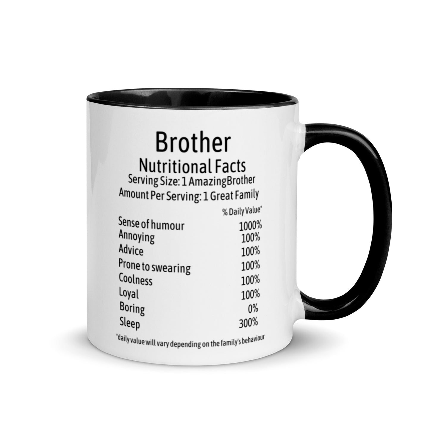 Brother Mug with Color Inside