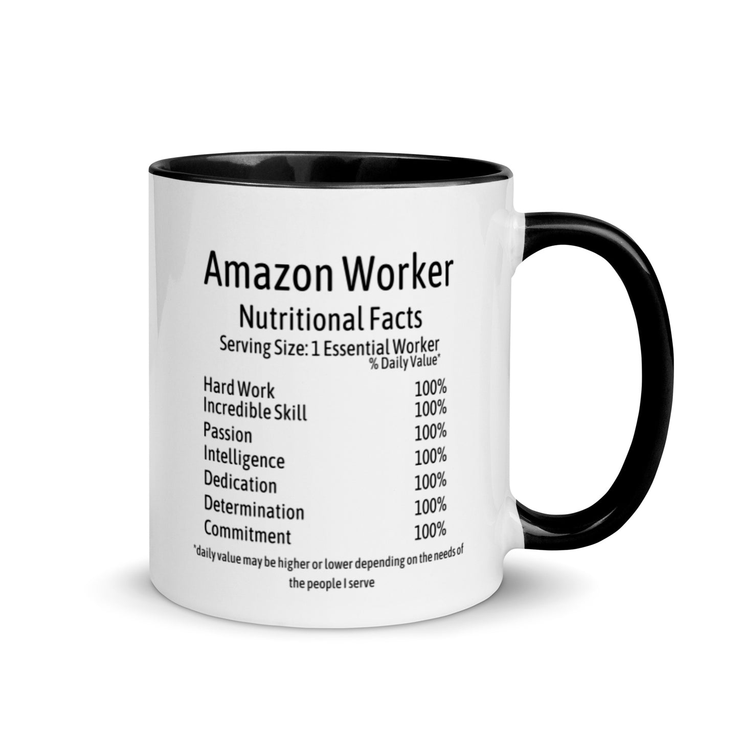 Amazon Worker Mug with Color Inside