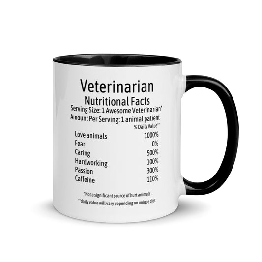 Veterinarian Mug with Color Inside