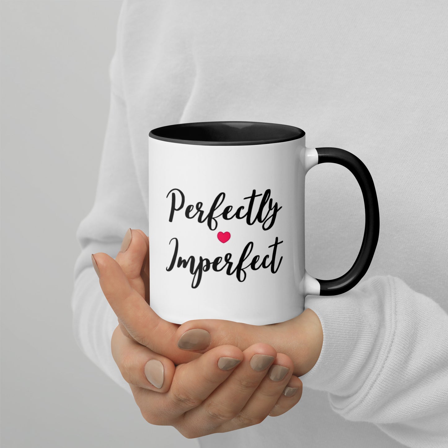 Perfectly Imperfect Mug with Color Inside