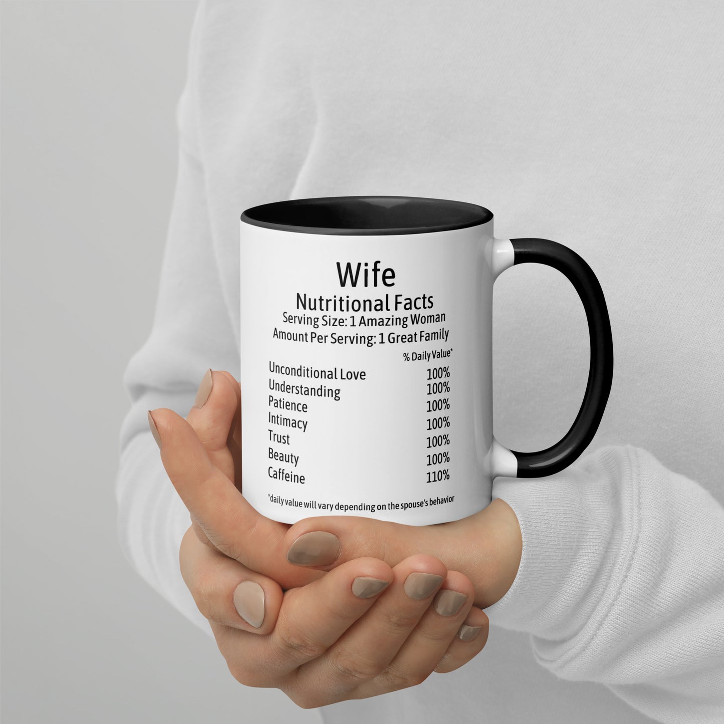 Personalised Mrs Mug Two Tone