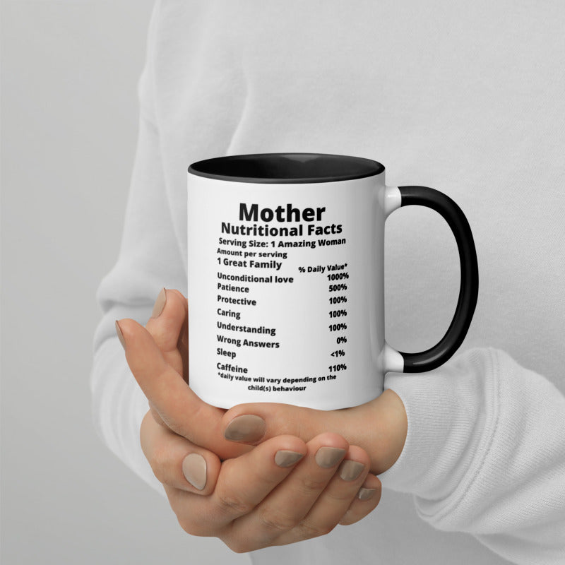 Mother Gift - Mother Mug With Nutritional Facts