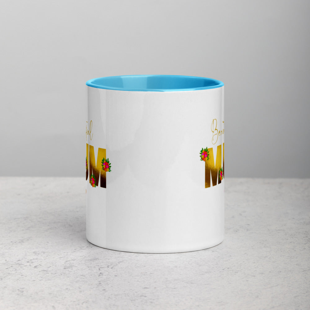 Mothers Day Presents - Mug Beautiful Mom Mum