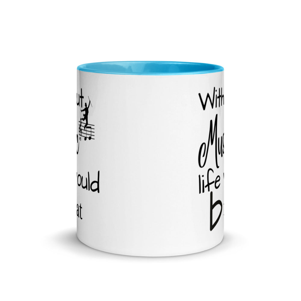 Musician Gift - Without Music Life Would B Flat