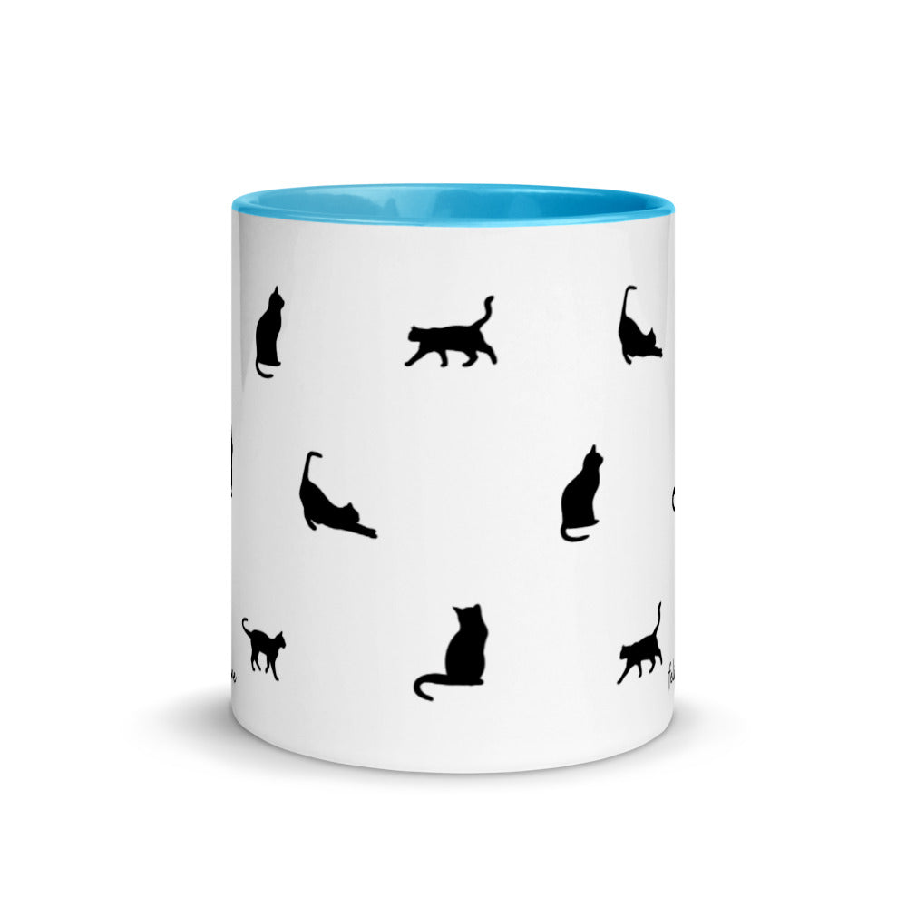 Cat Gift - Black Cat Mug With Pun