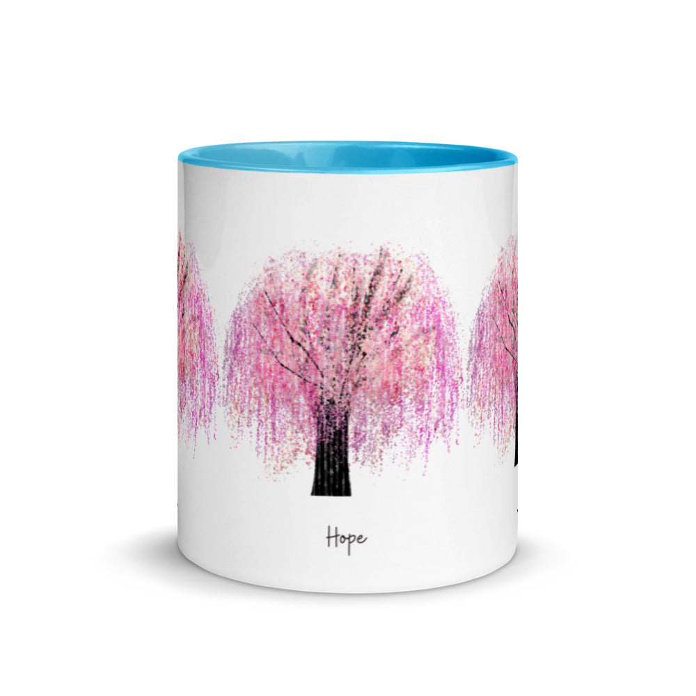 Cherry Blossom Gift - Faith Hope Love Mug