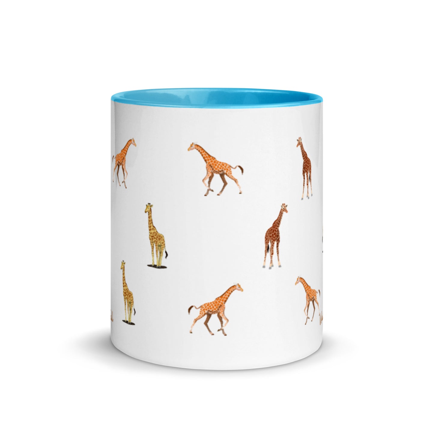 Giraffe Mug Two Tone 'Walk Tall'