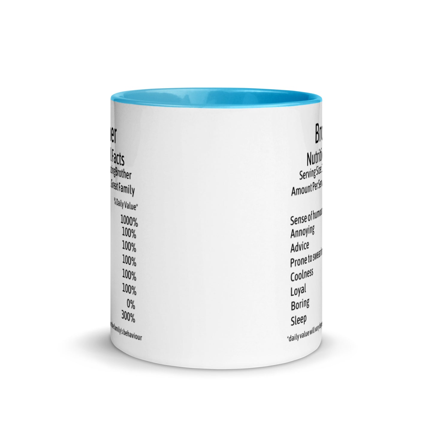 Brother Mug with Color Inside
