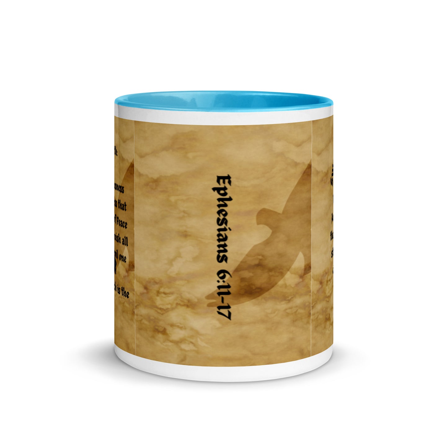 Ephesians 6:11-17 Mug with Color Inside, Put On The Full Armour