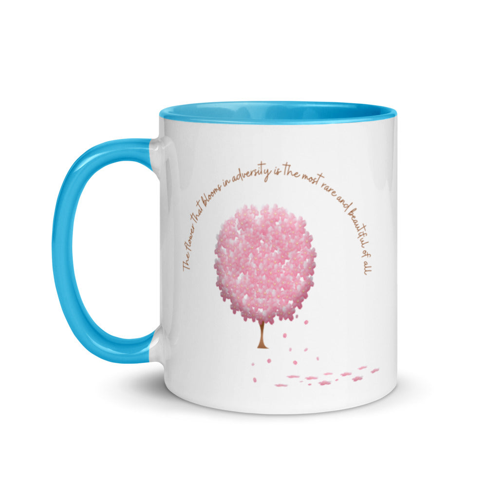 Gift For Her - Personalised Mug With Lovely Blossom Quote