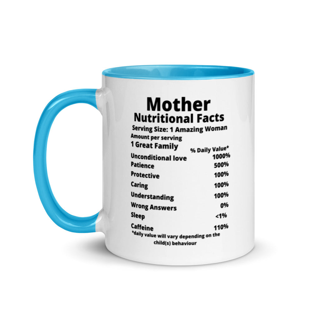 Mother Gift - Mother Mug With Nutritional Facts