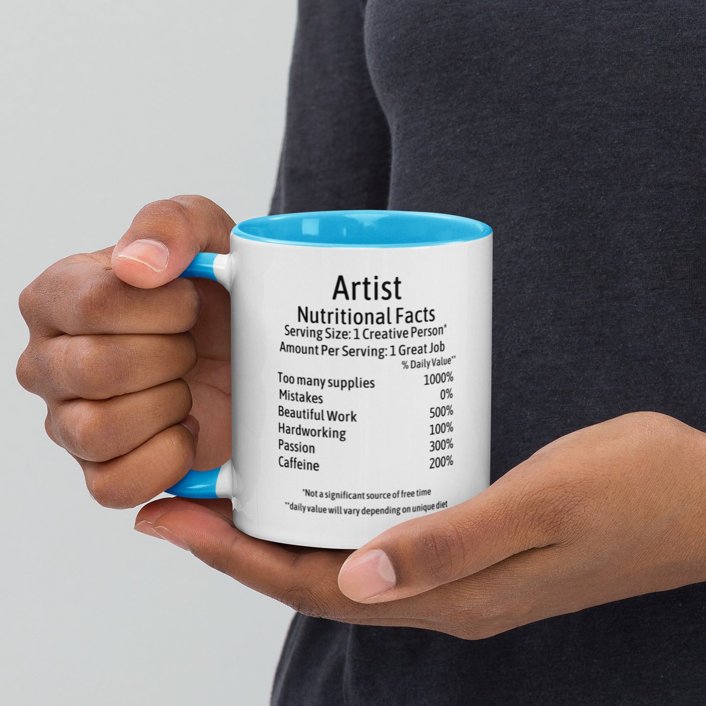 Artist Mug Two Tone Nutrition Facts