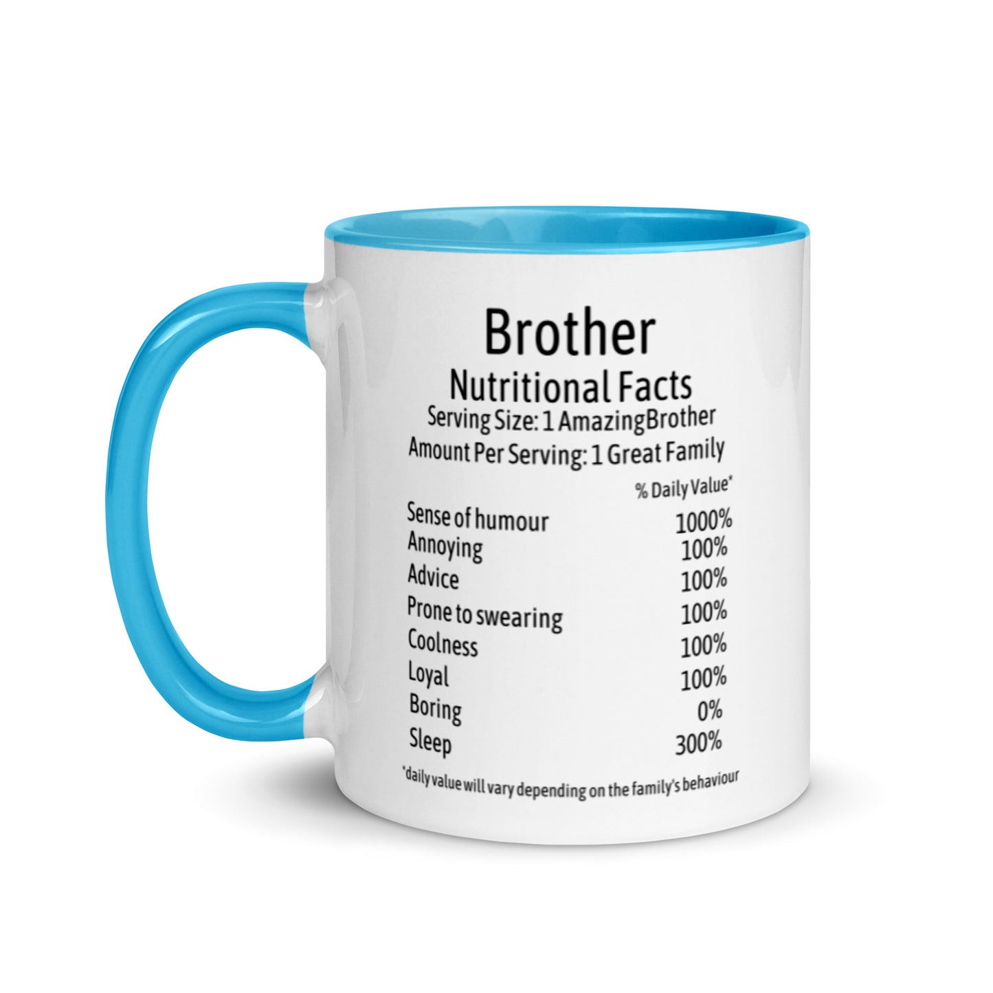 Brother Mug with Color Inside