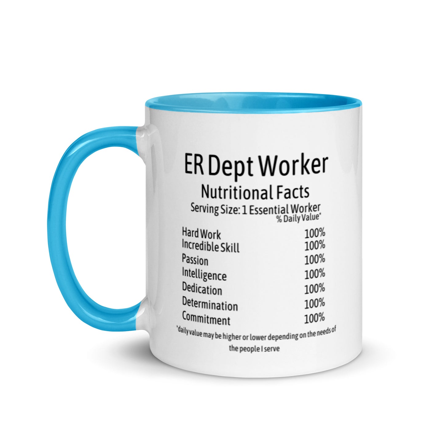 ER Department Worker Mug with Color Inside
