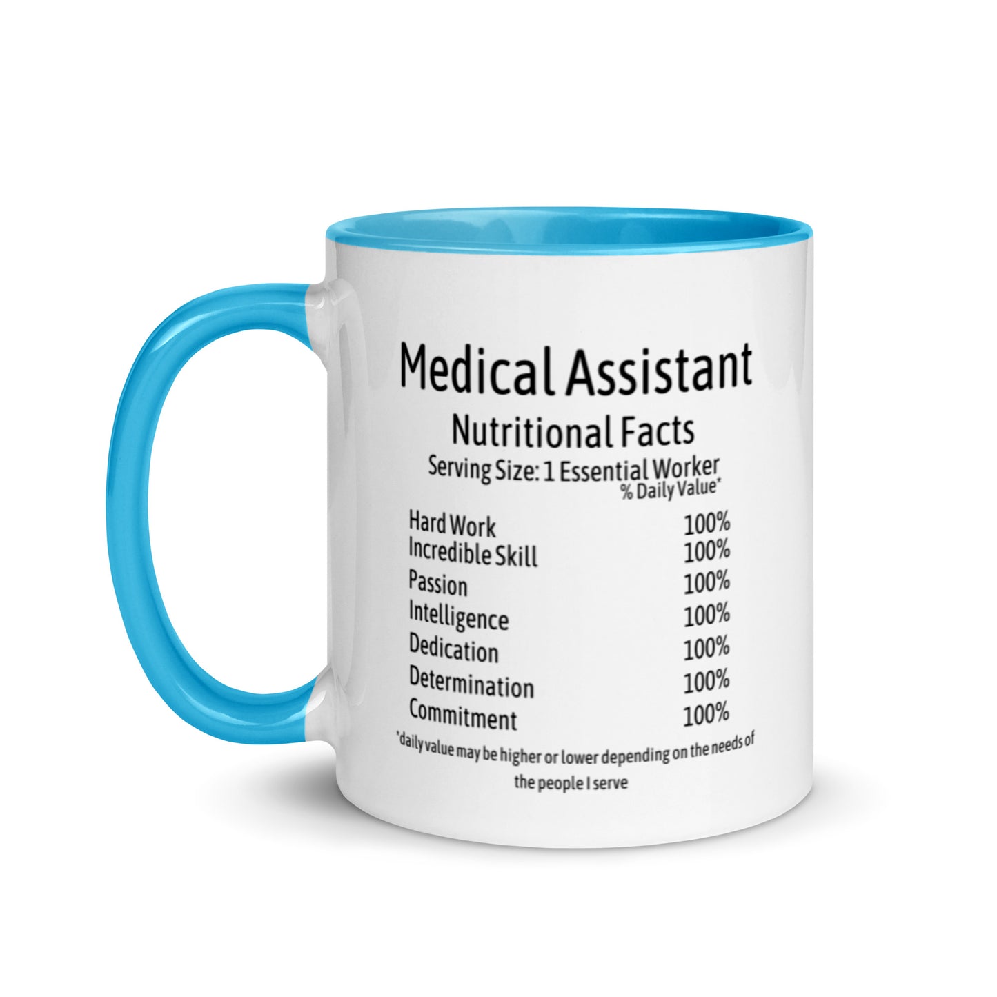 Medical Assistant Mug with Color Inside