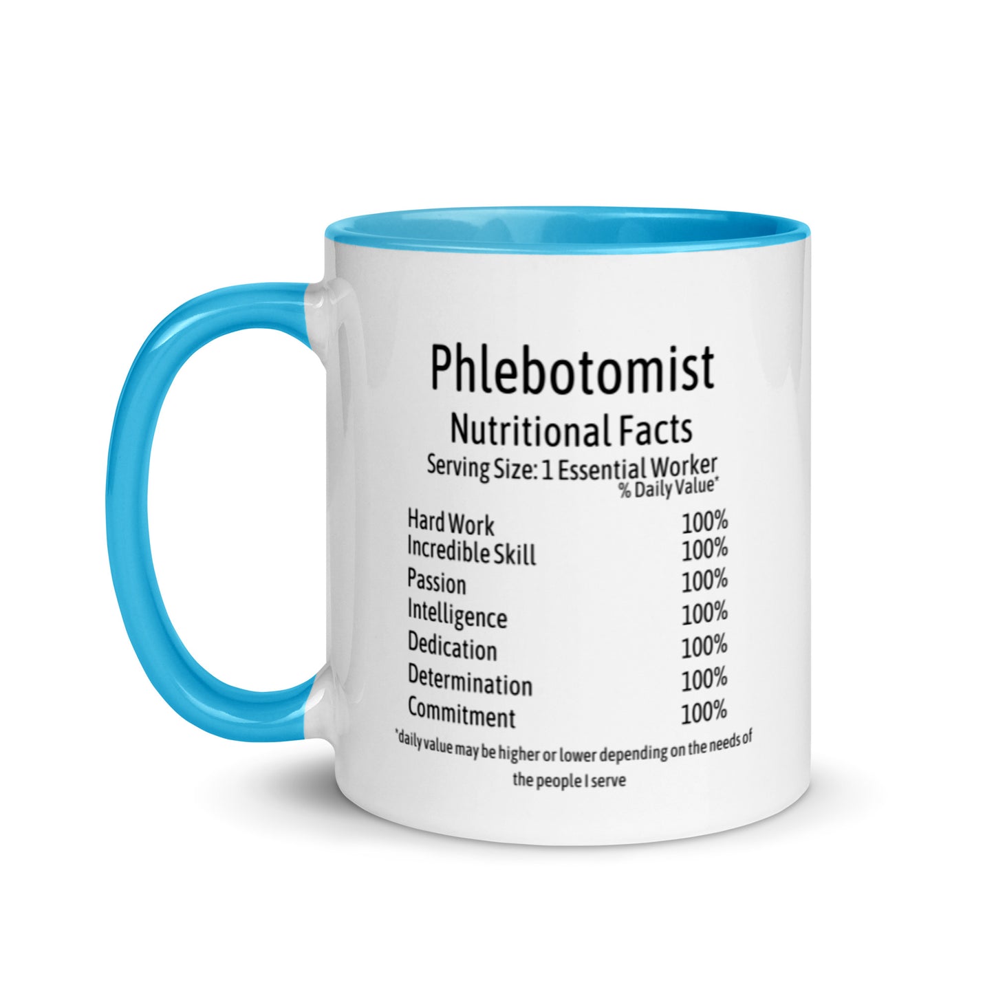 Phlebotomist Mug with Color Inside
