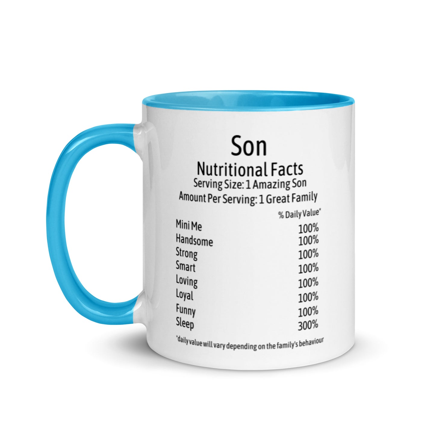 Son Mug with Color Inside