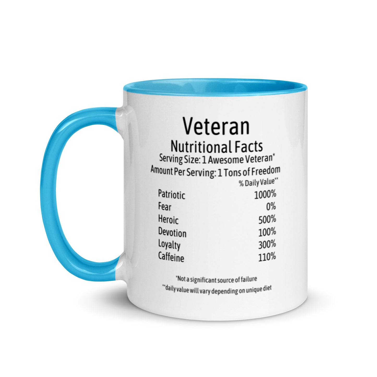 Veteran Mug with Color Inside