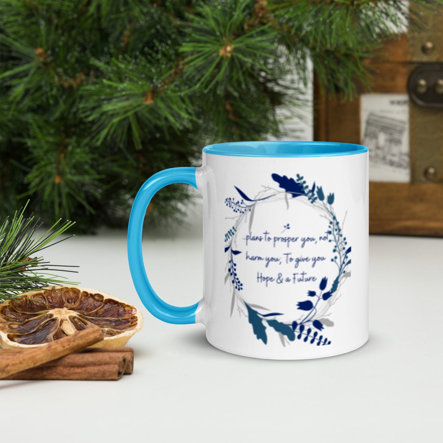 Jeremiah 29 11 Mug Two Tone, For I Know