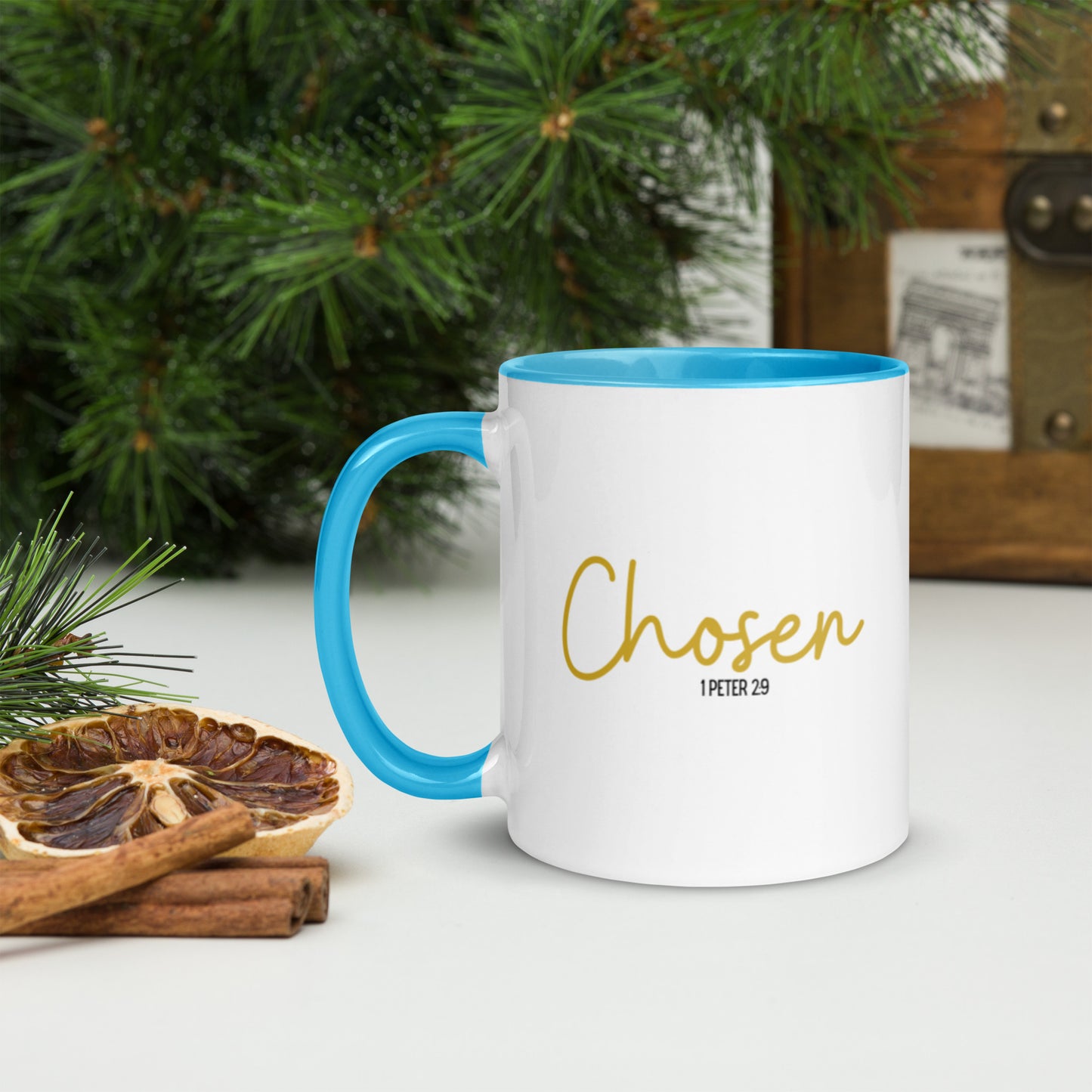 Chosen Mug with Color Inside 1 Peter 2:9