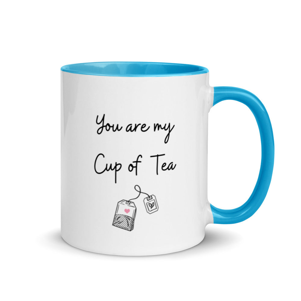 You're My Cup Of Tea Mug, Gift For Tea Lovers, Friends, Employees, Birthday Present, Tea Lover Mug, funny Tea Gift, Gifts for Him, Gifts For Her, Boyfriend, Girlfriend Gift, Two Tone Funny Mug, Coffee Mug