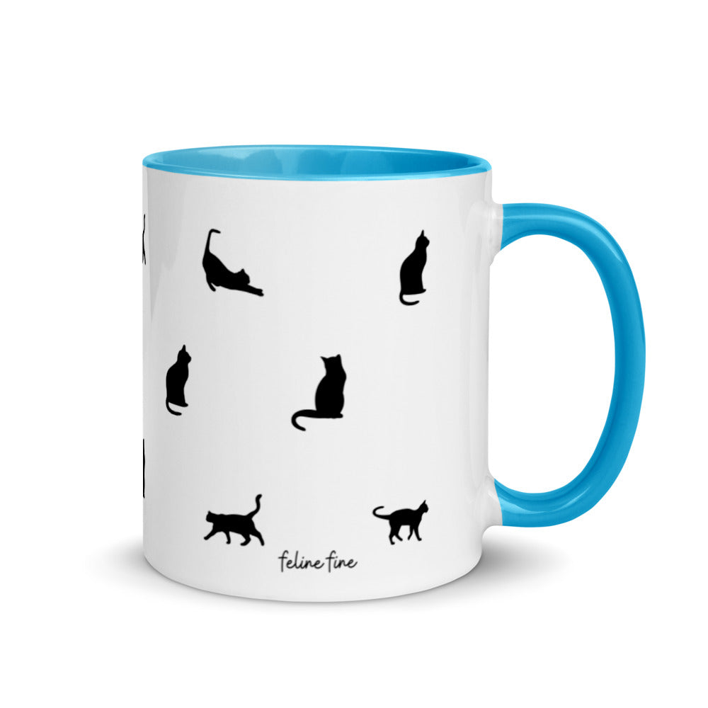 Cat Gift - Black Cat Mug With Pun