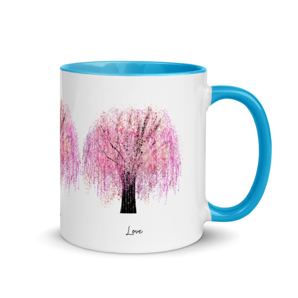 Cherry Blossom Gift - Faith Hope Love Mug