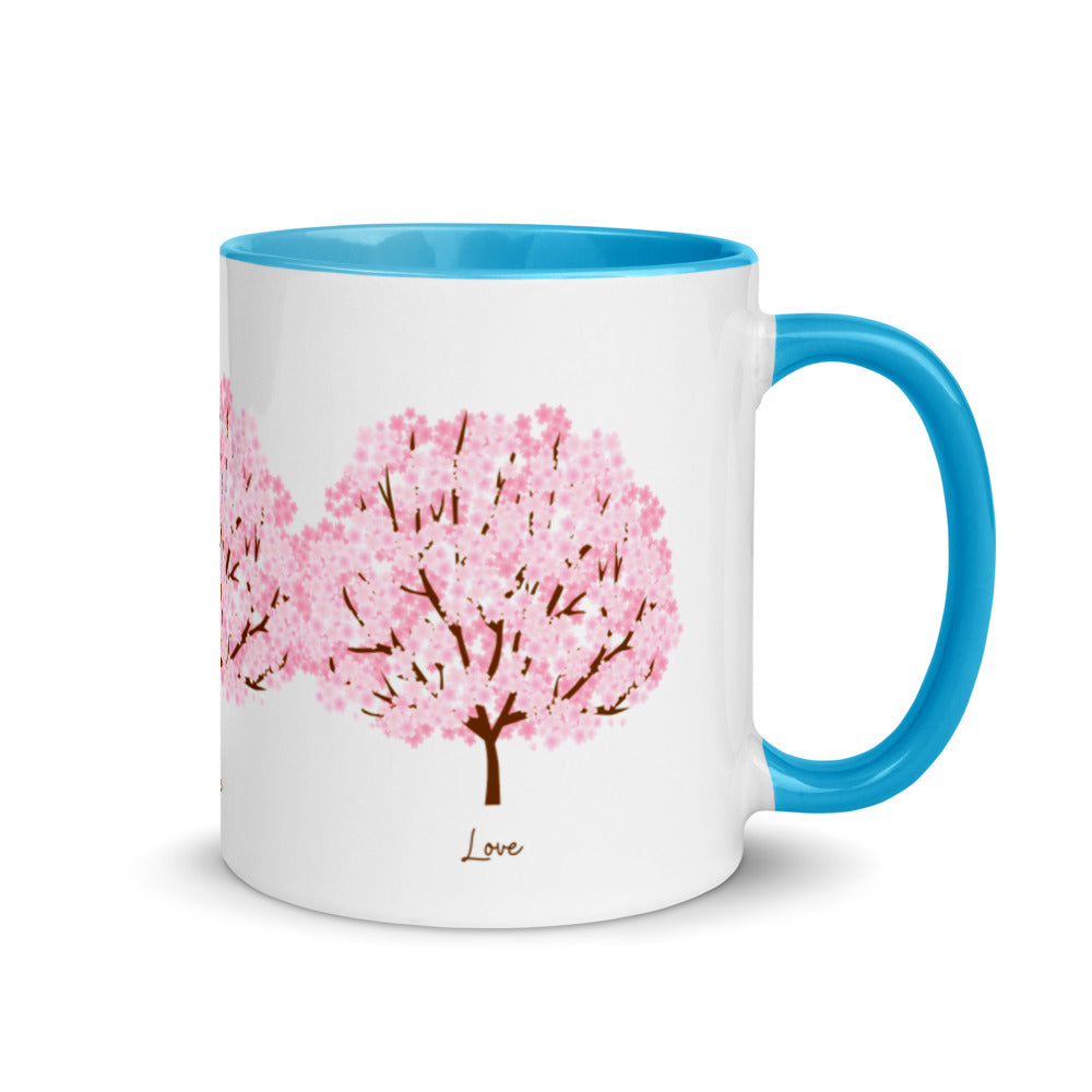 Cherry Blossom Gift - Faith Hope Love Mug