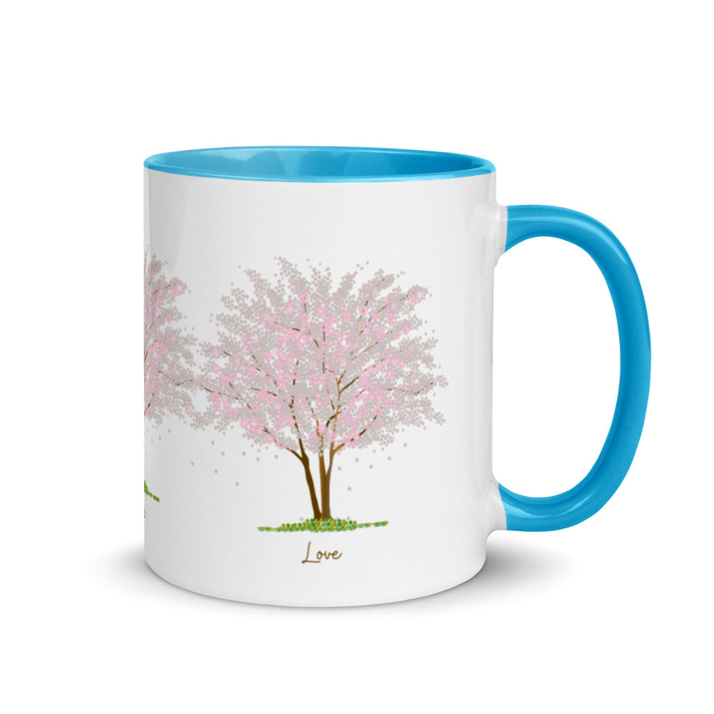 Cherry Blossom Gift - Faith Hope Love Mug