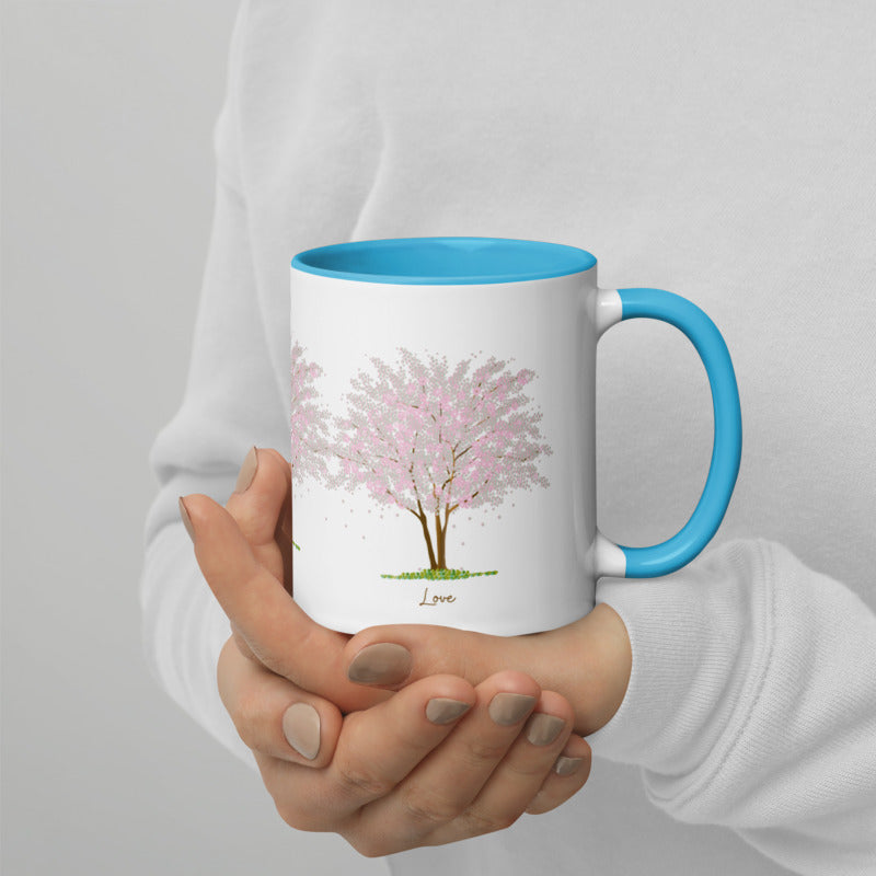 Cherry Blossom Gift - Faith Hope Love Mug