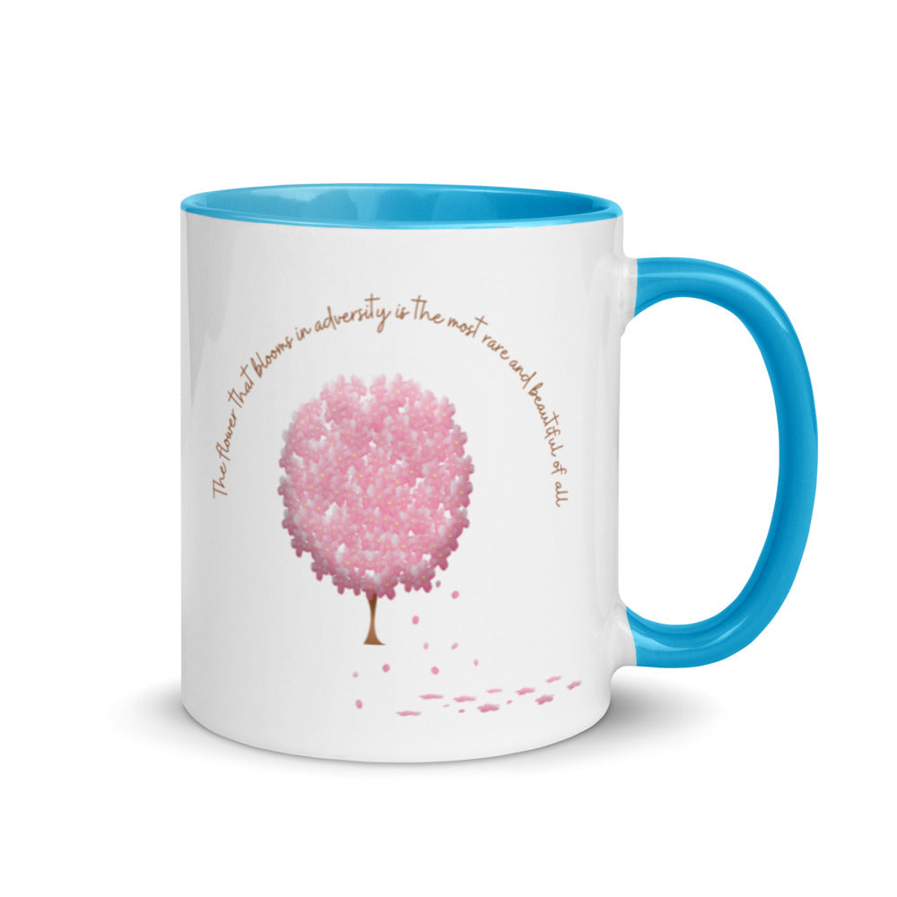 Gift For Her - Personalised Mug With Lovely Blossom Quote