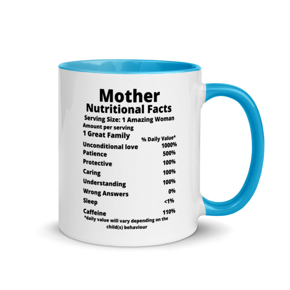 Mother Gift - Mother Mug With Nutritional Facts