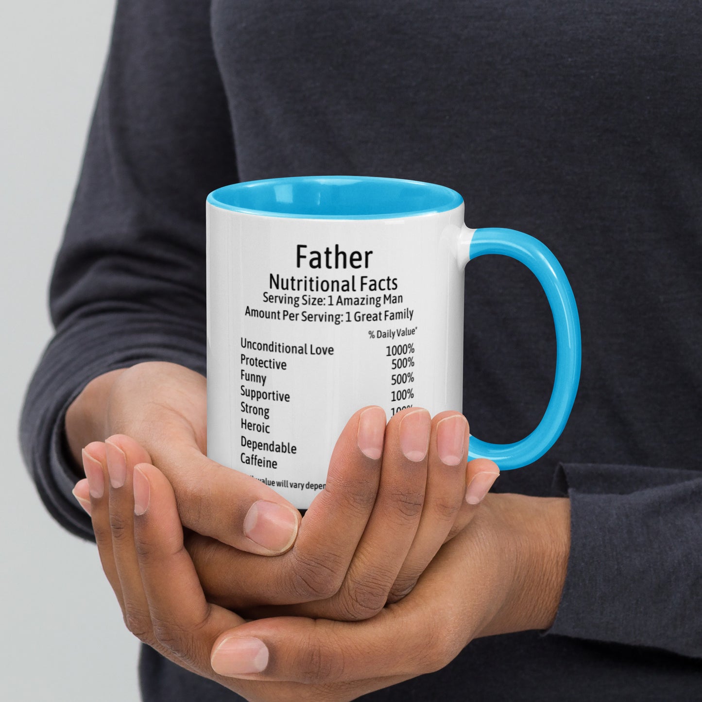 Father Mug Two Tone Nutrition Facts