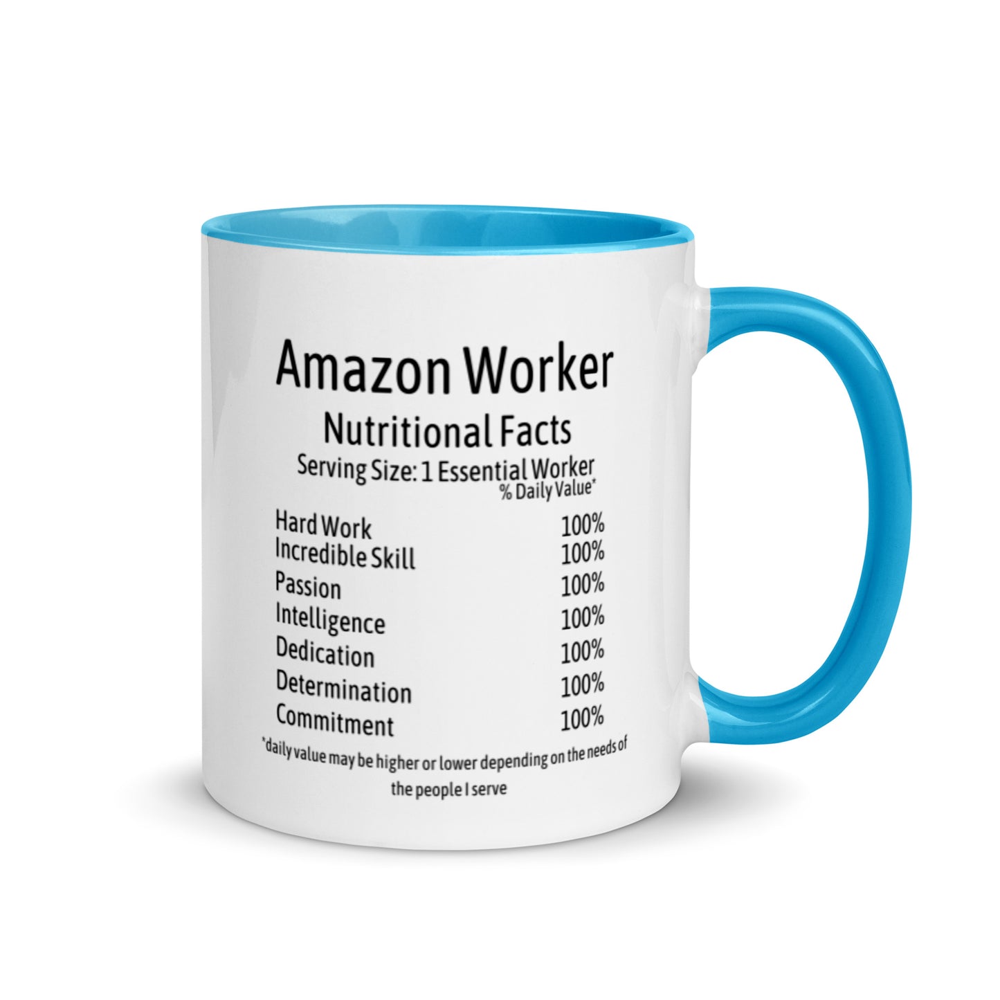 Amazon Worker Mug with Color Inside
