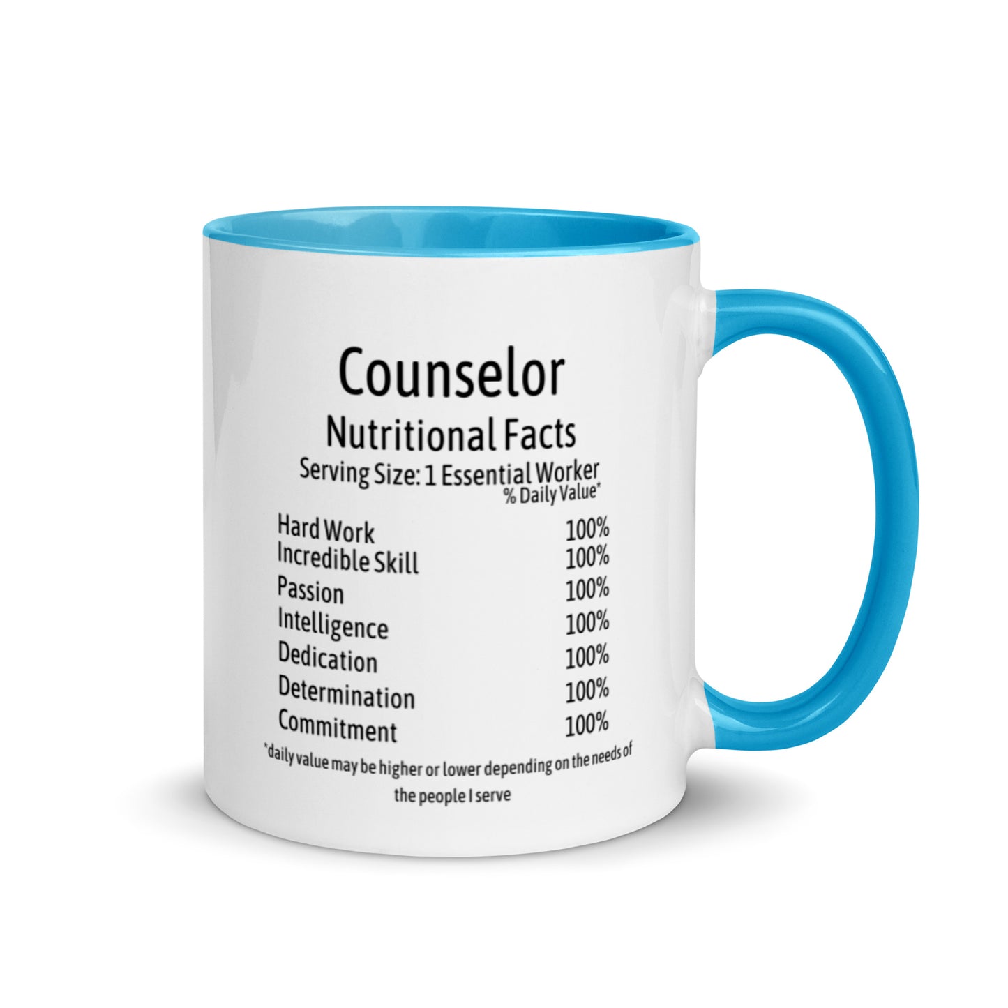 Counselor Mug with Color Inside