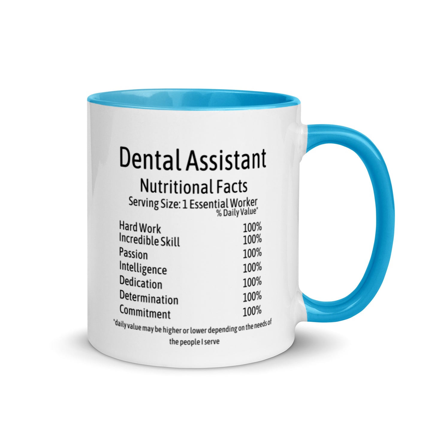 Dental Assistant Mug with Color Inside
