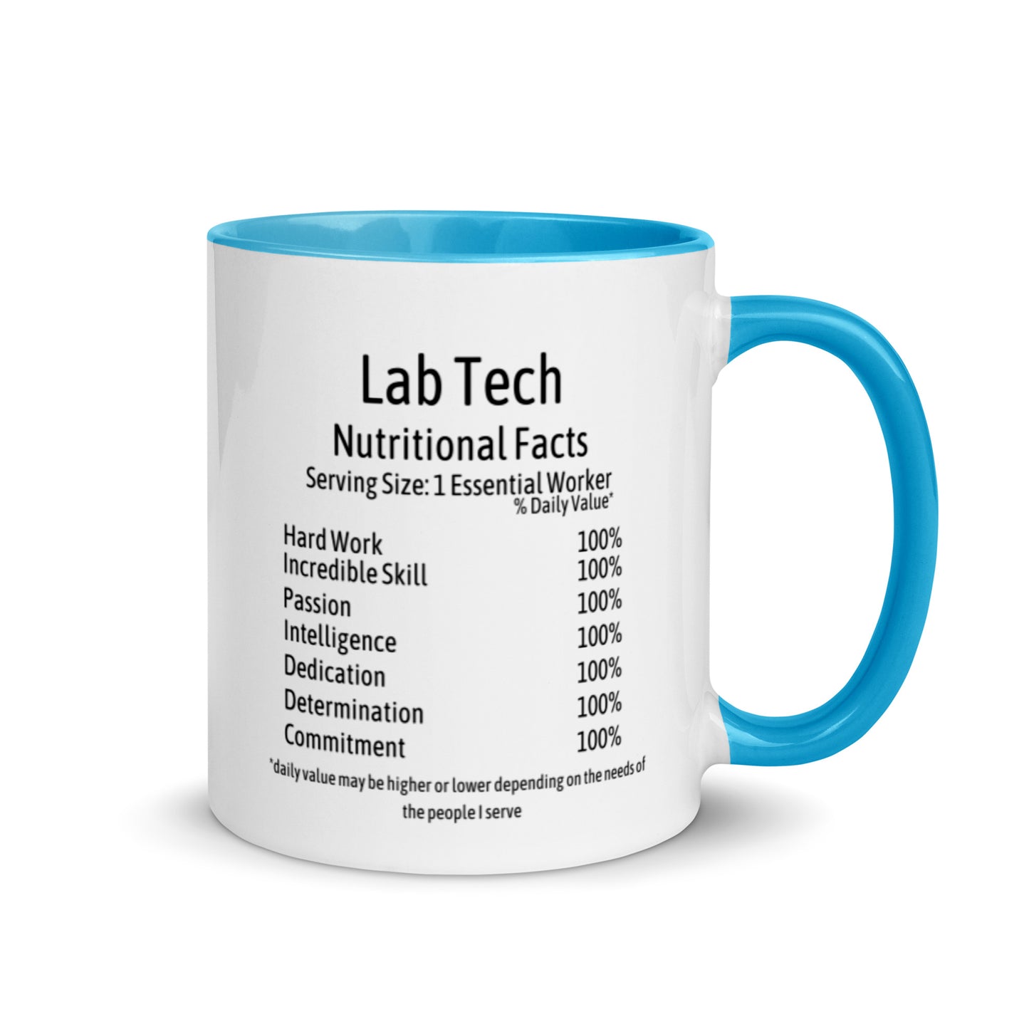 Lab Technician Mug with Color Inside